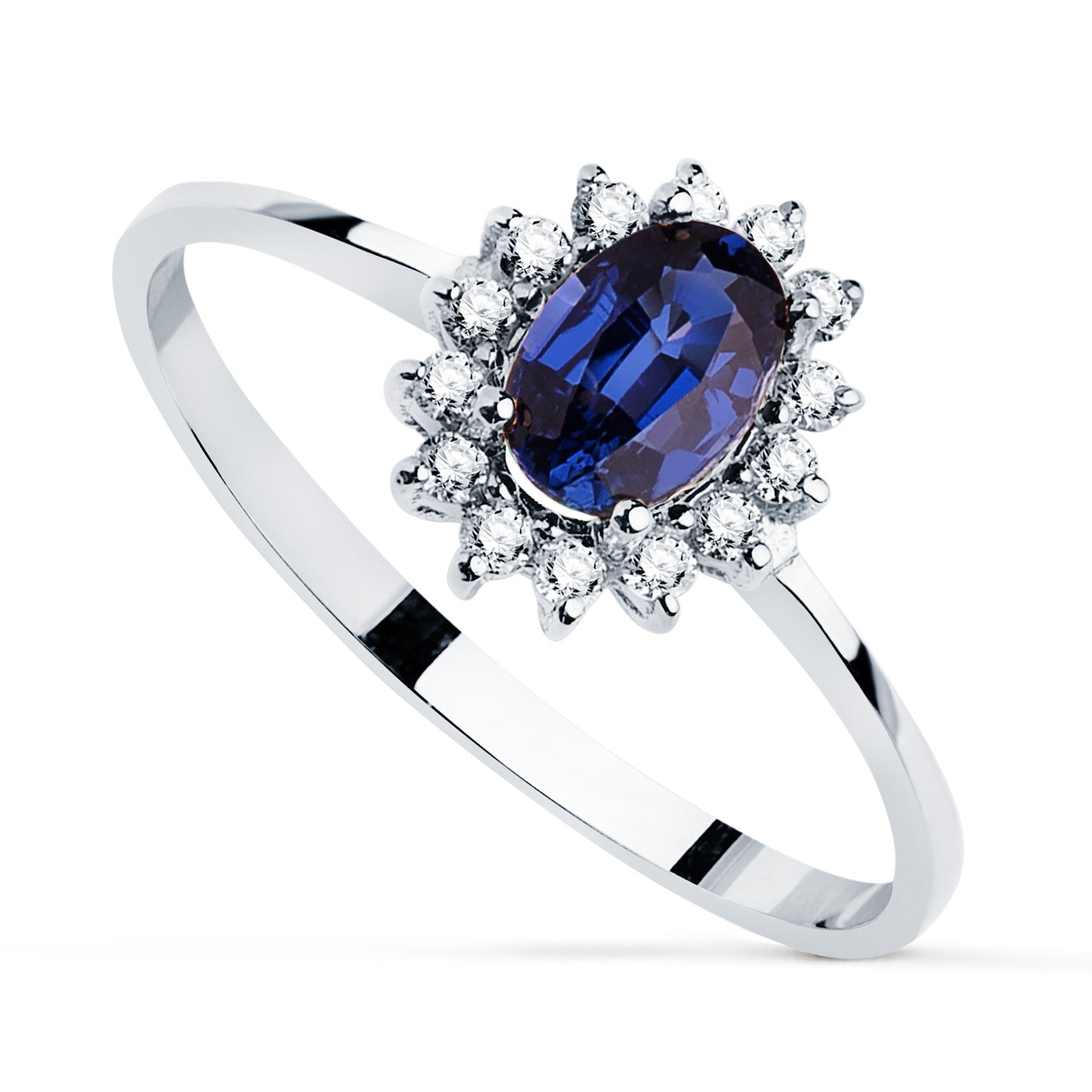 La Royale - Bague saphir & diamants en or 18 carats