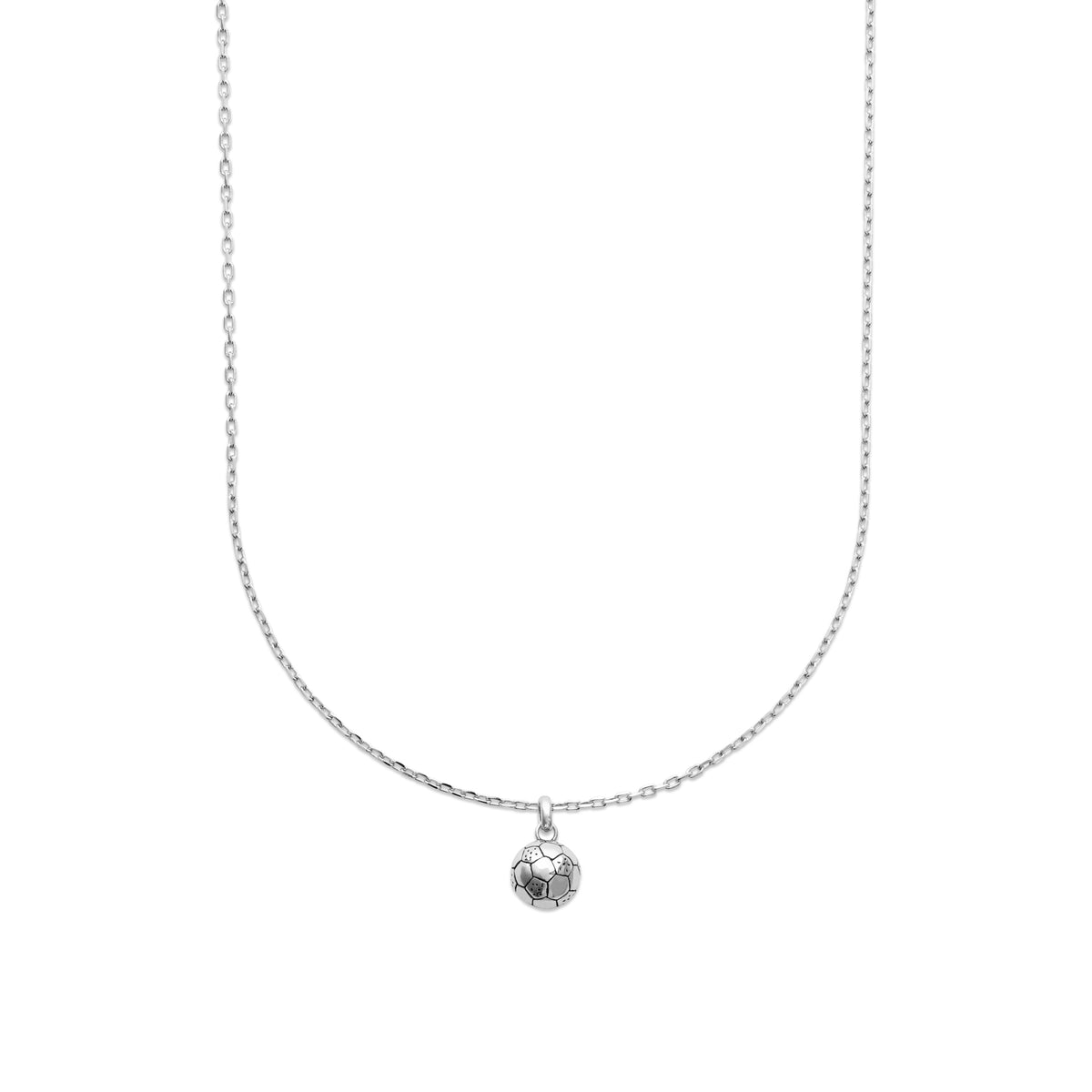 Pendentifs Ballon de Football – Argent925/1000, Poids Indicatif 1,20 g Pour les Amateurs de Football