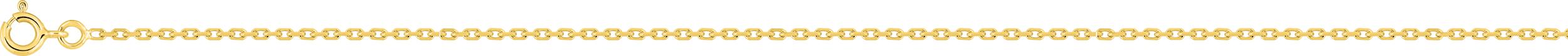Chaine en or jaune 375 longueur 50 cm et épaisseur 1.60 mm