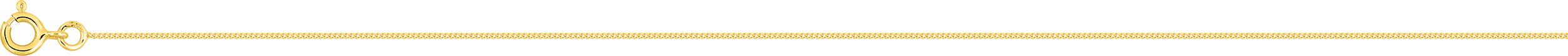 Chaîne Maille gourmette or jaune 375/1000 50 cm