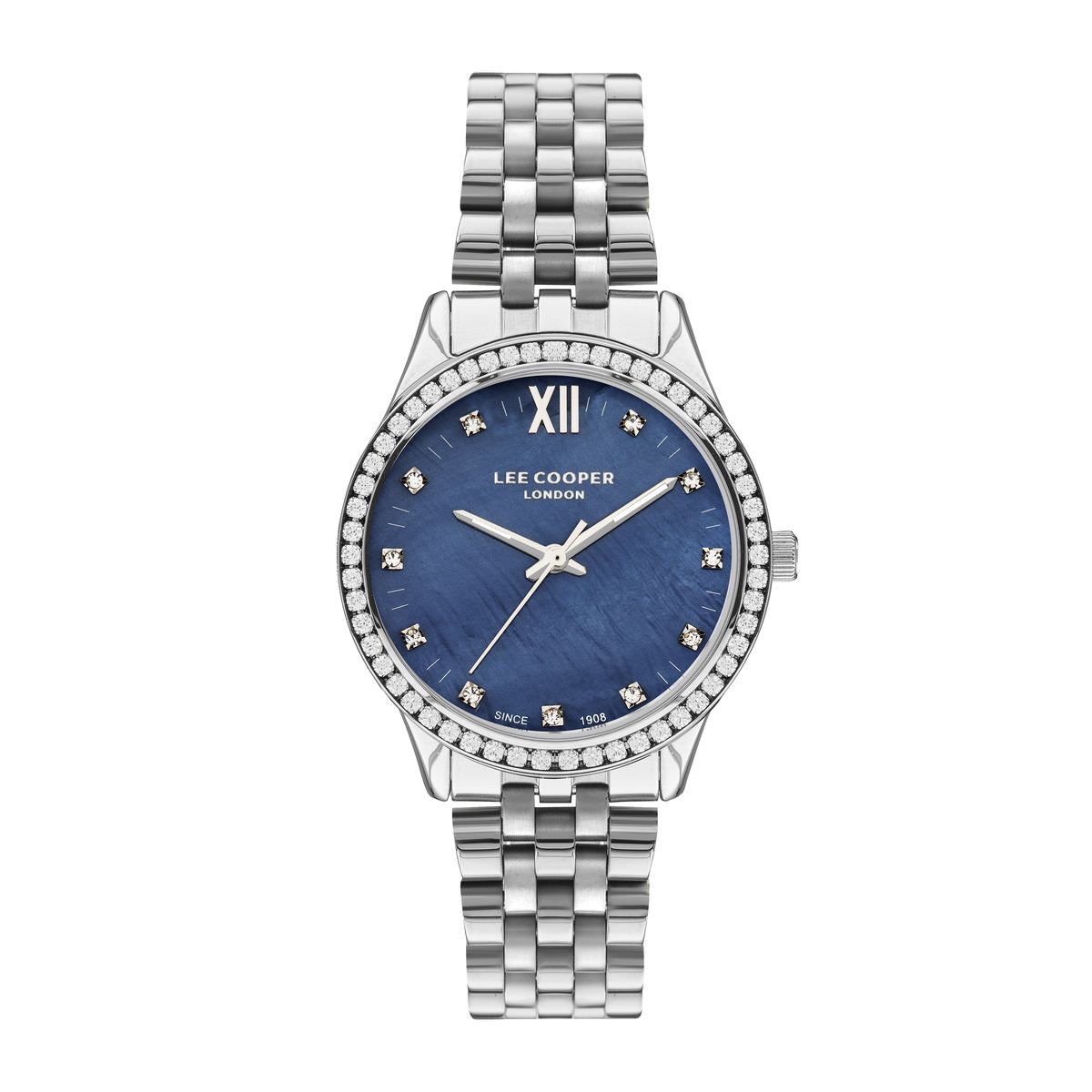 Montre Lee Cooper Femme Cadran nacré bleu