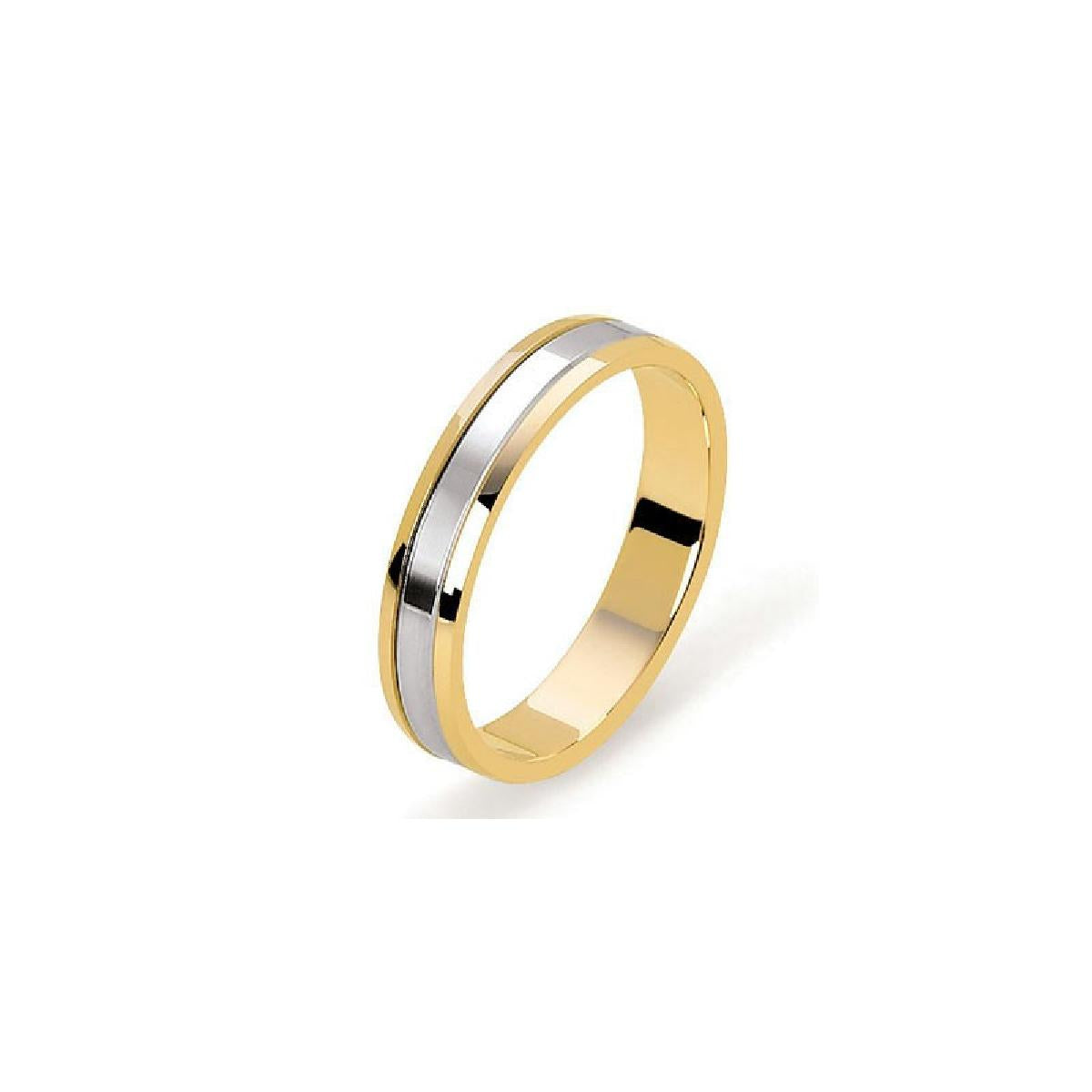 Alliances de Mariage Poli Grain Fin Traditionnelles – Modèle Aloïze Lisses – Or 18 Carats