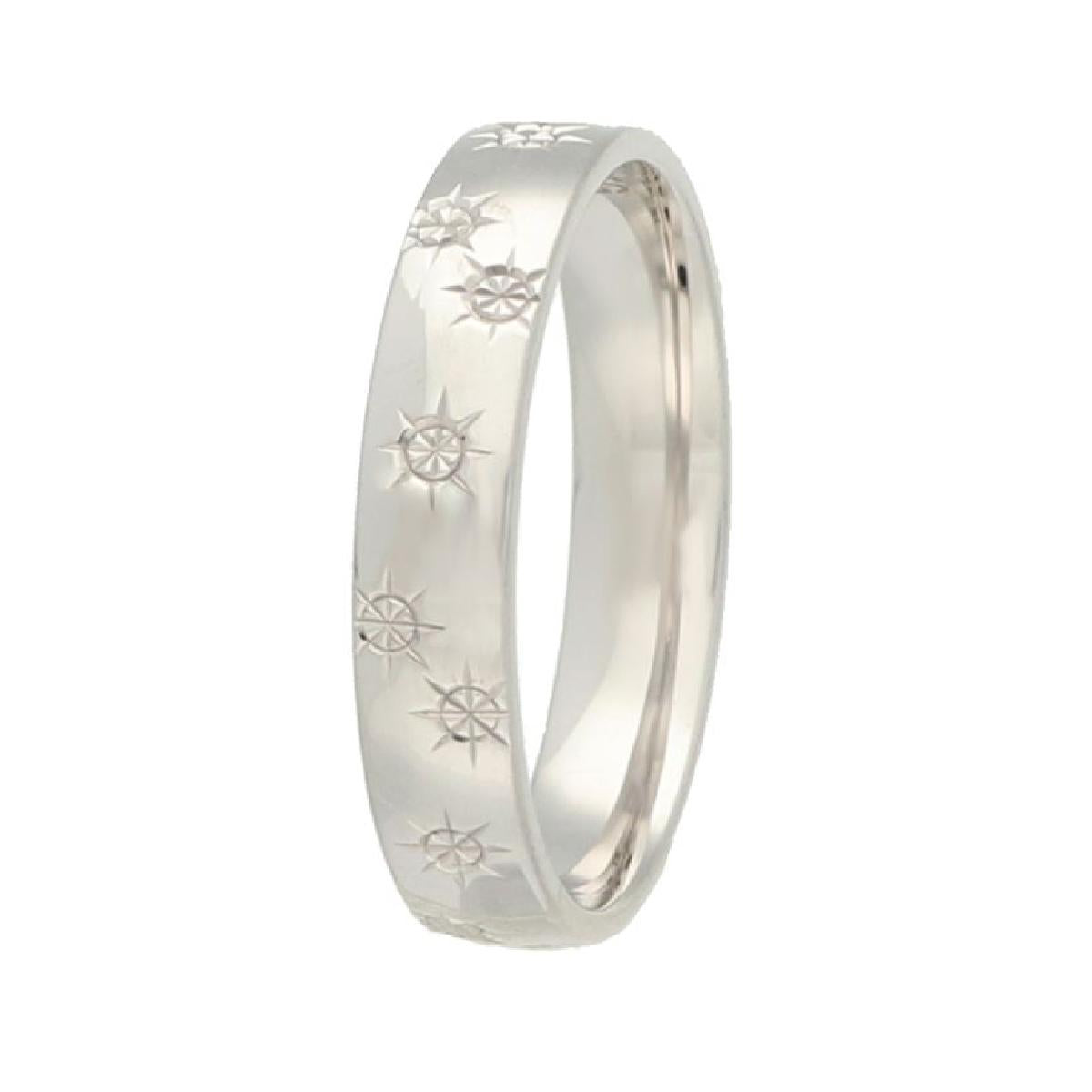 Alliances à Motifs Courbes et Torsadés Inspirés par L'Art Celtique – Or Jaune 18 Carats