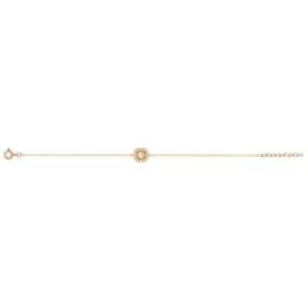 Bracelet Souple P. Blanches – Zirconium, Pièce de Joaillerie Intemporelle Pour Quotidien