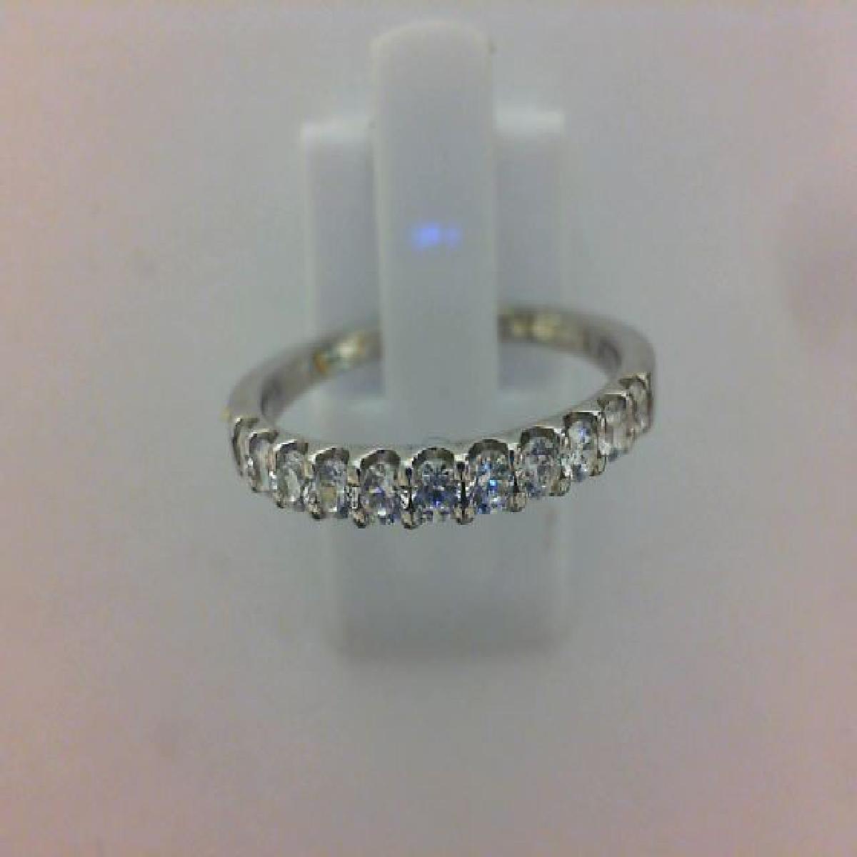 Pendentif Long en Forme de Goutte Diamant Taillé Brillant Aloïze – Platine Massif