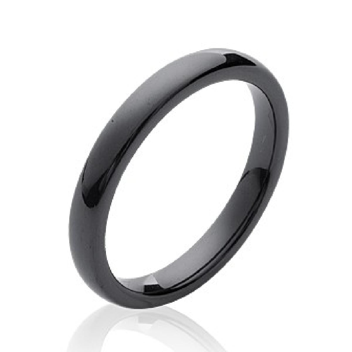 Bague Modèle Aurore Des Déserts Gravé Motif Satellite Finition Satinée Céramique