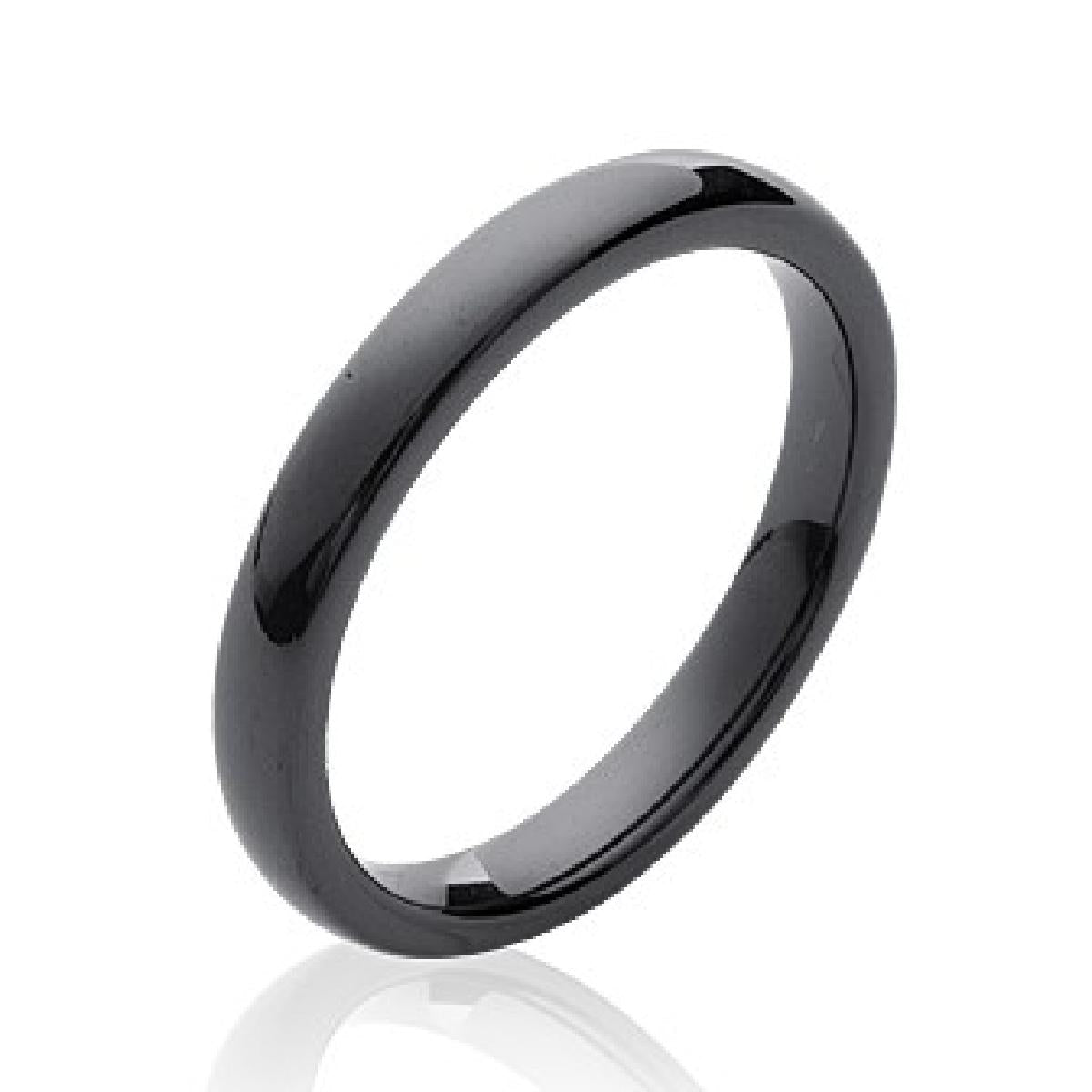 Bague Modèle Aurore Des Déserts Gravé Motif Satellite Finition Satinée Céramique