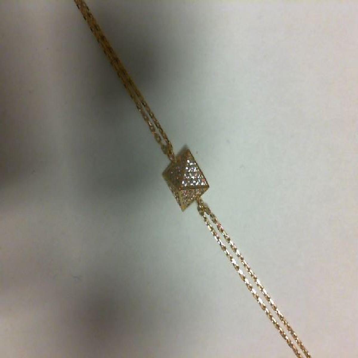 Bracelet Simple P. Blanches Argent 925 Zirconium Aloïze Signature Collection Pour Femme Élégante