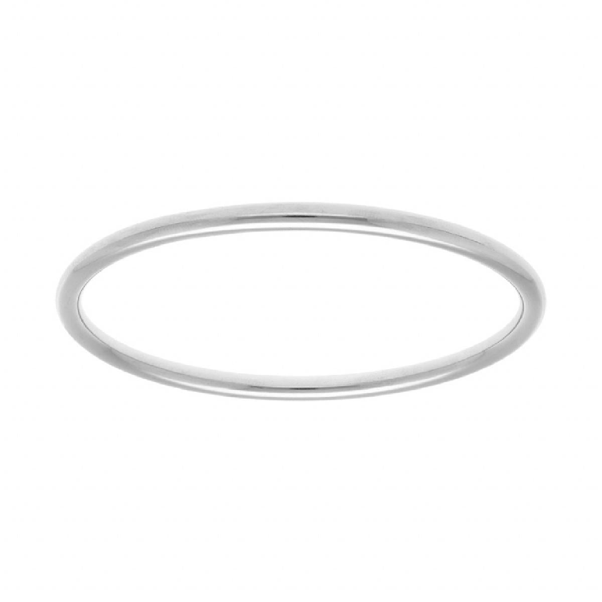 Jonc fermé en acier fil rond de 4 mm, diamètre de 63 cm