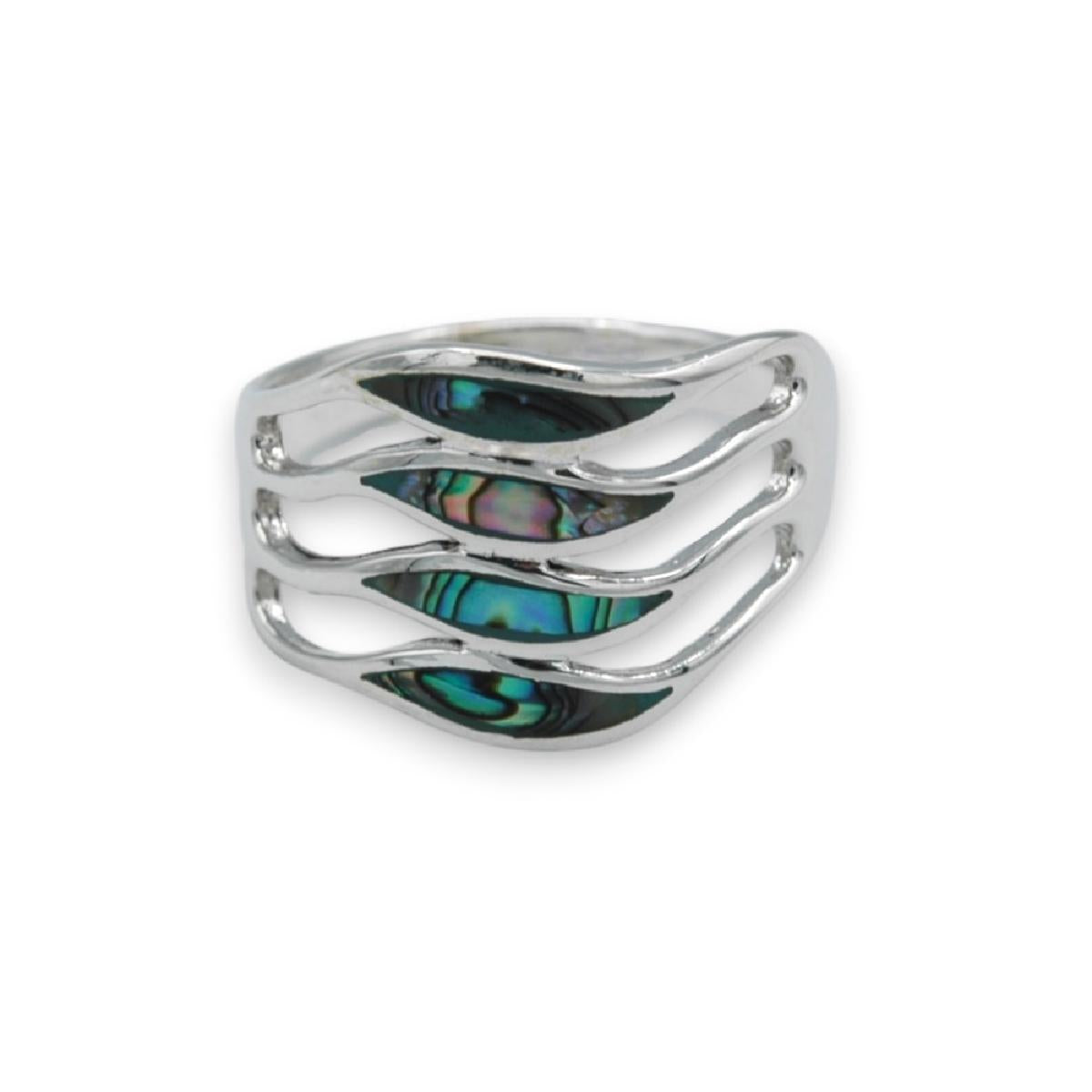 Compositions De Pierres Bleues Pour Collier Et Bracelet Réglables – AG925 – Nacre