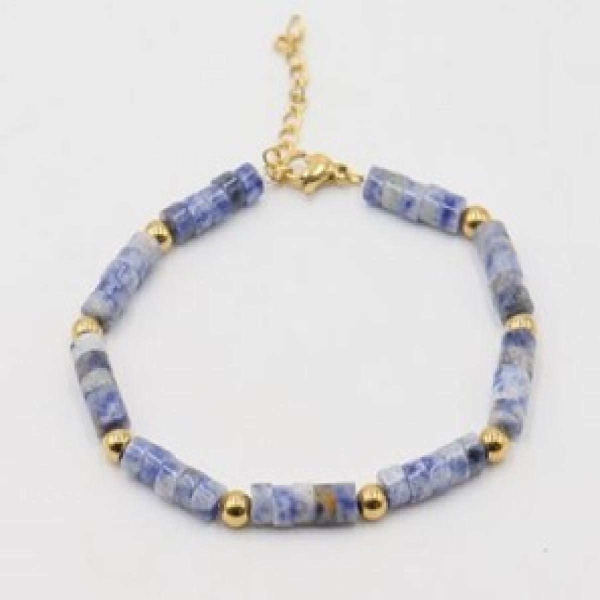 Bracelet Souple À Nouer Pour Poignet Femme P.Couleur Multicolore – Acier Inoxydable