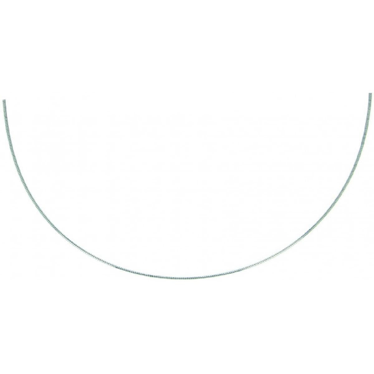 Collier Simple En Chaîne Fine Et Lisse AG925 – Argent 925 Pour Femme ALOÏZE Collection