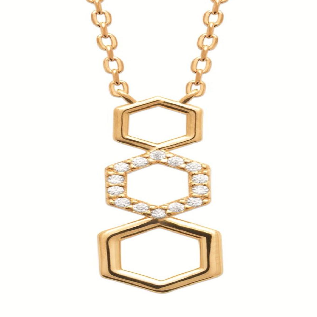Collier Simple P. Blanches Grand Modèle Longueur Réglable Sans Fermoir – Zirconium