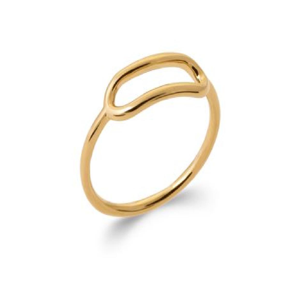Bague Motif Cœur Gravé avec Gravure Personnalisée Tailles Variées – Or Jaune 18 Carats