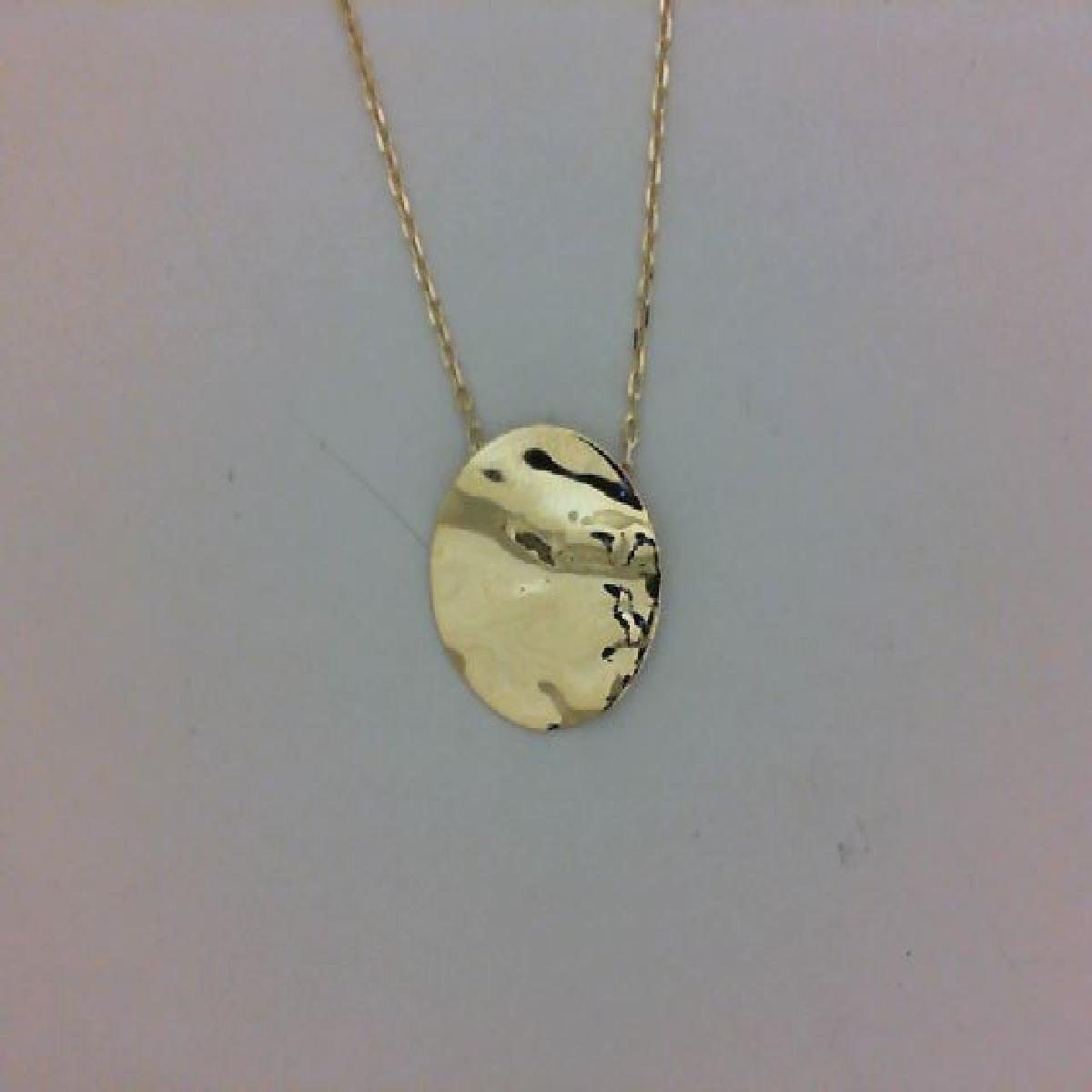 Collier Simple AU375 Or 9 Carats Longueur Standard Chaîne Fine Pour Port Quotidien 45 Cm