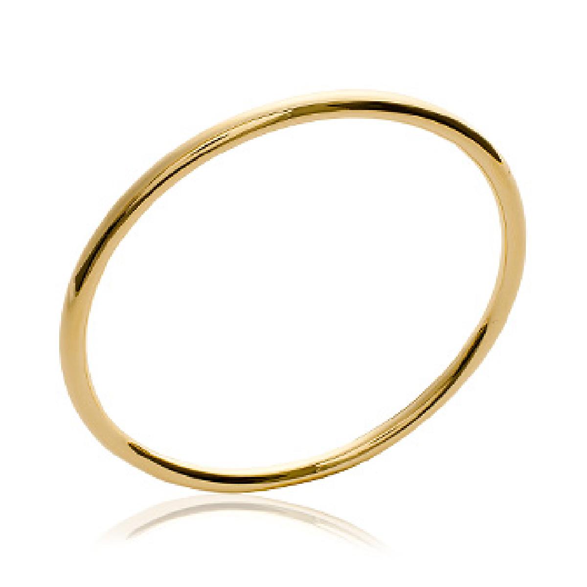 Bracelet ALOÏZE Jonc Torsadé Gravé Motif Signature Collection Épure Intemporelle - Or 18 Carats