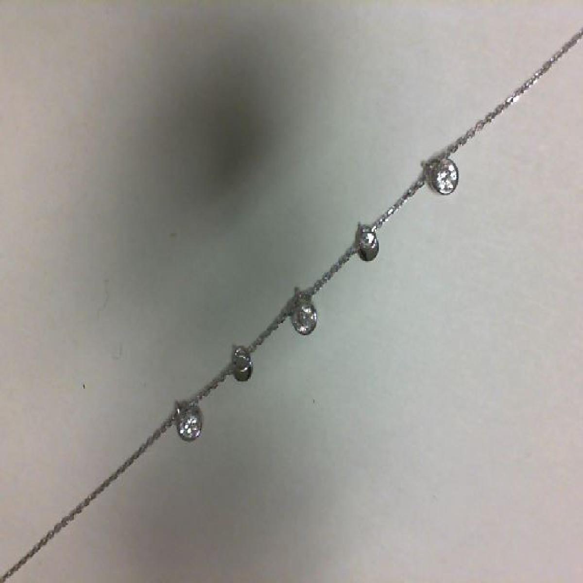 Bracelet simple P. Blanches – Or 18 Carats
