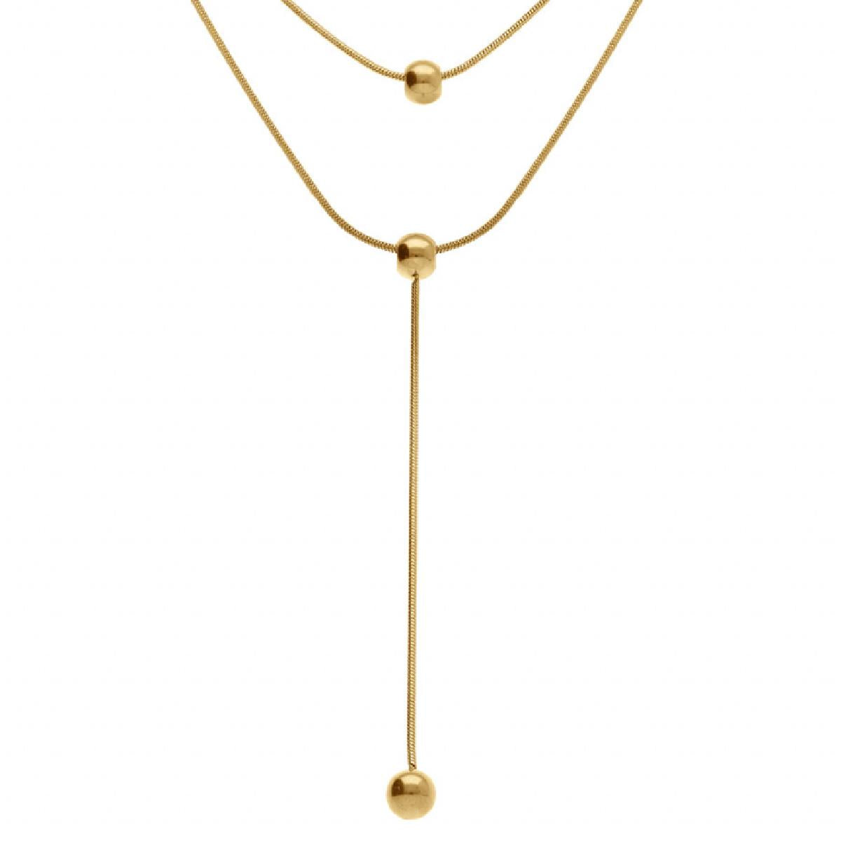 Collier Simple Modèle Pur Acier Inoxydable Collection ALOÏZE Pour Port Quotidien et Utilisation Journalière