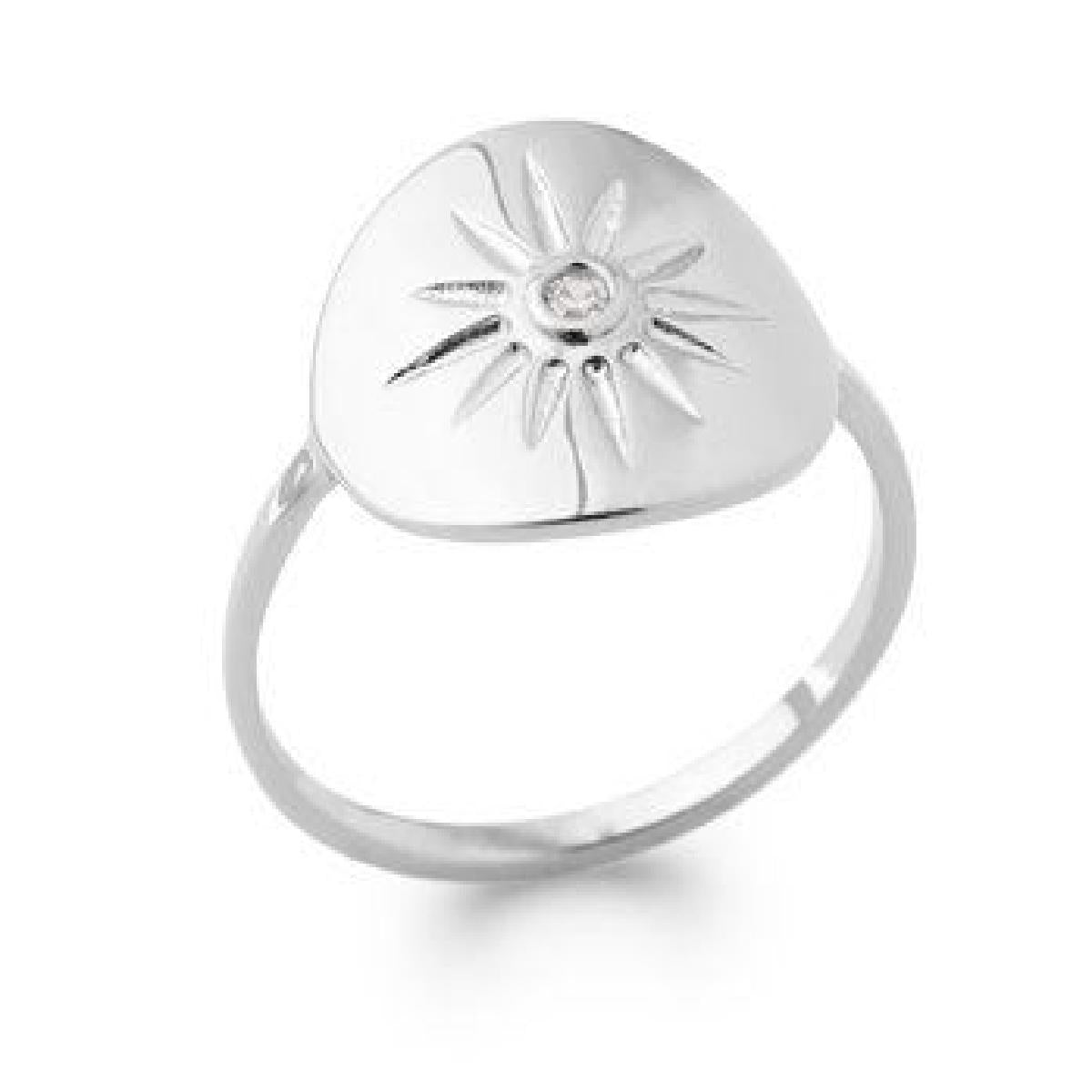 Bagues AG925 – Argent 925, Anneaux Simples, Fini Poli, Design Équilibré, Collection ALOÏZE
