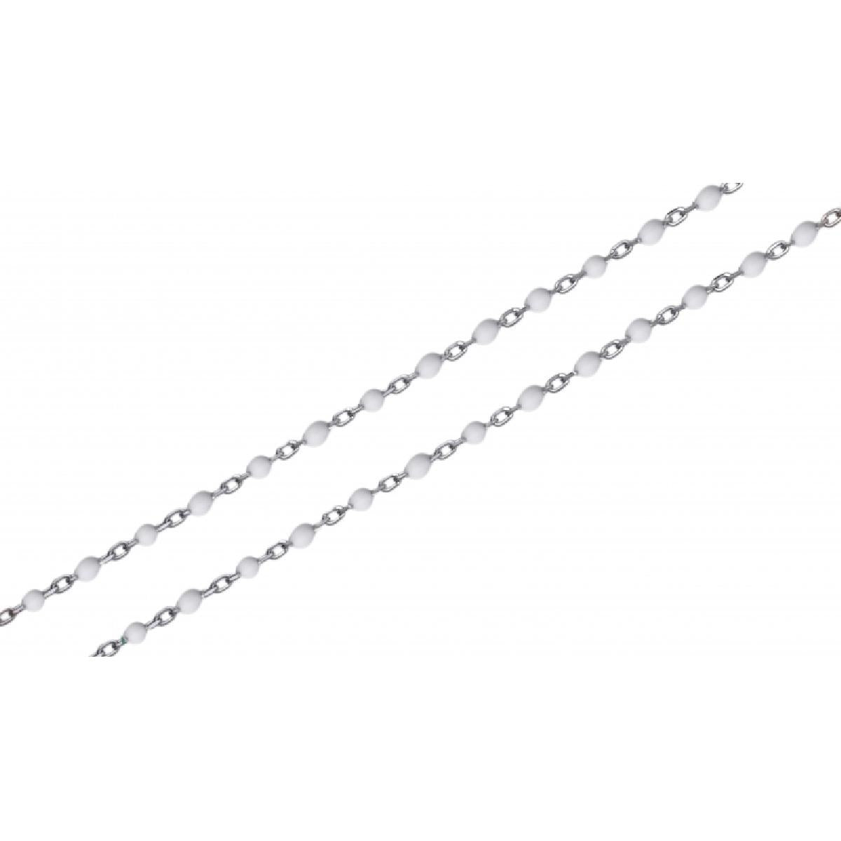Chaîne De Cheville Maille Forçat Longueur Standard Grainée Fine Durable Classique – Acier