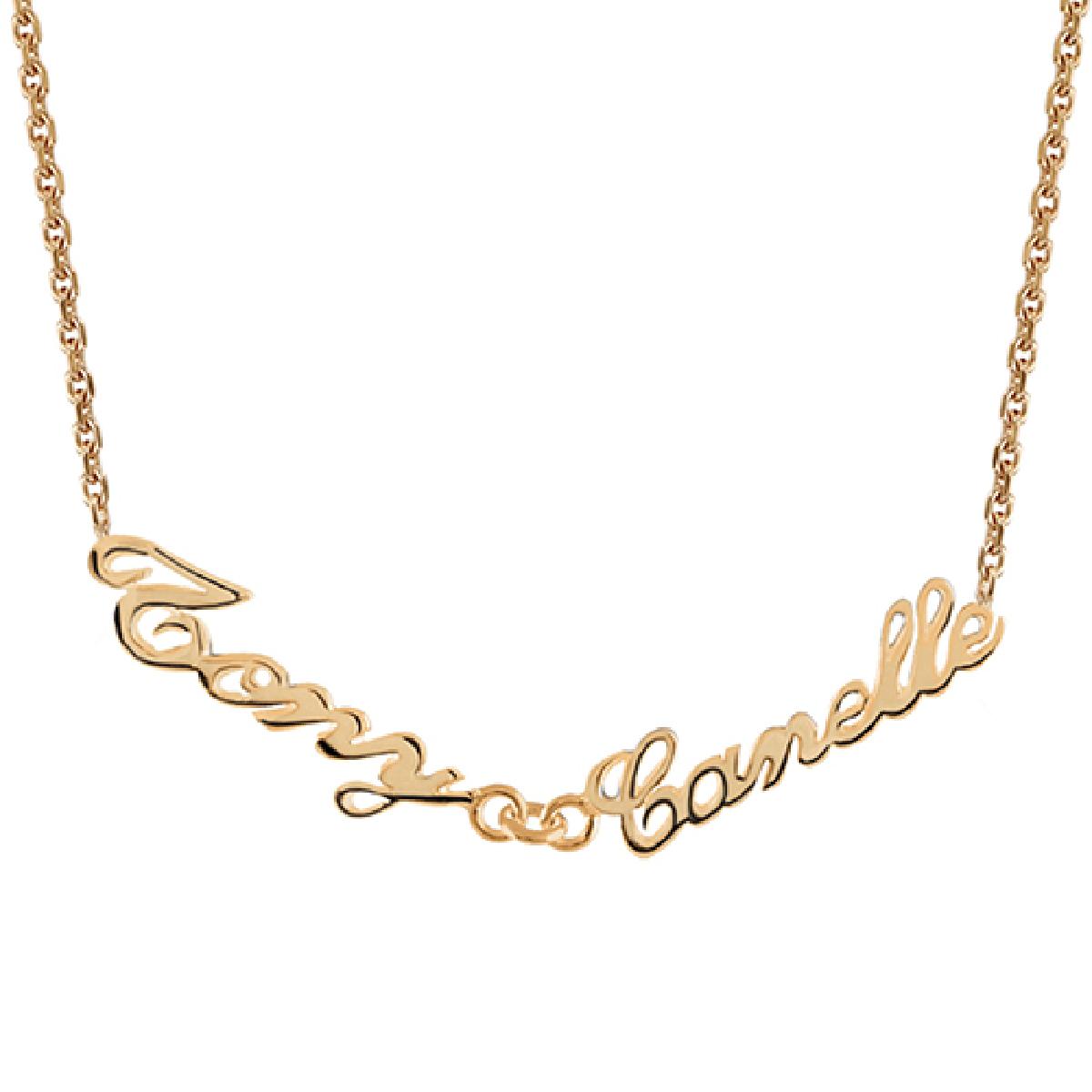 Collier Simple Aloïze Signature Helios Collection Édition Limitée – Or 18 carats