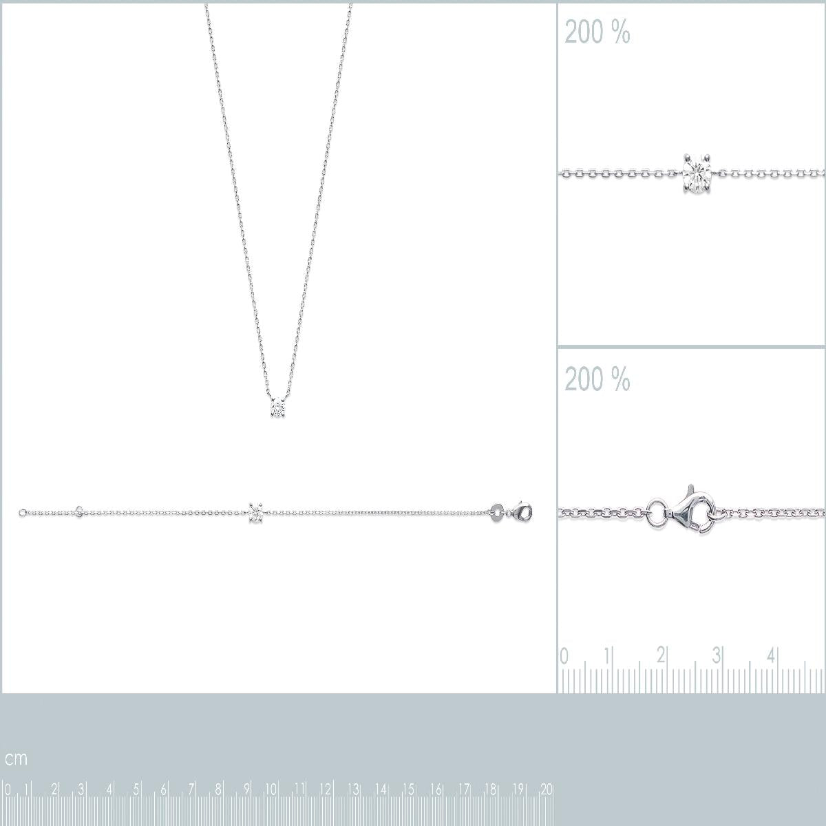 Bracelet AG925 – Zirconium, Pièce de Joaillerie ALOÏZE, Collection Contemporaine