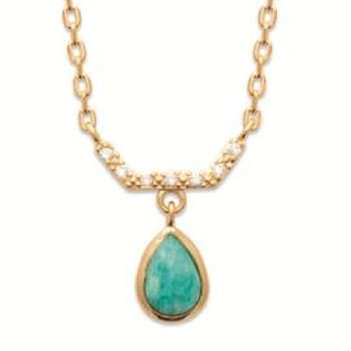 Collier Simple ALOÏZE +P. Couleur – Zirconium