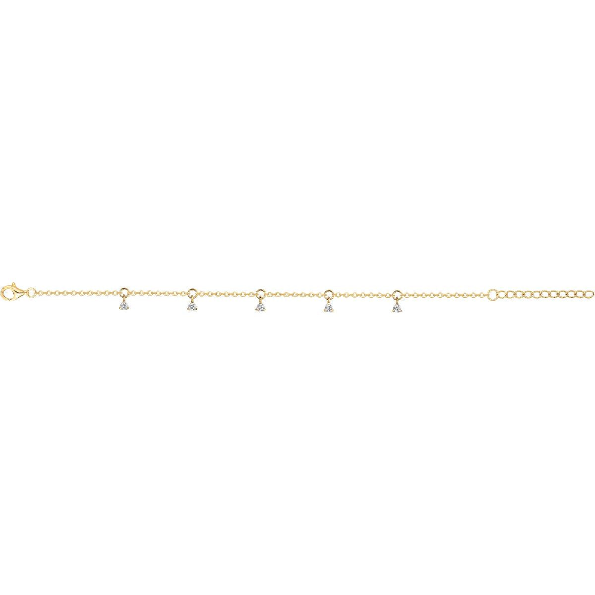 Bracelet Simple P Blanches Gravable, Longueur 18 cm, Largeur 2 mm, Finition Polie – Zirconium