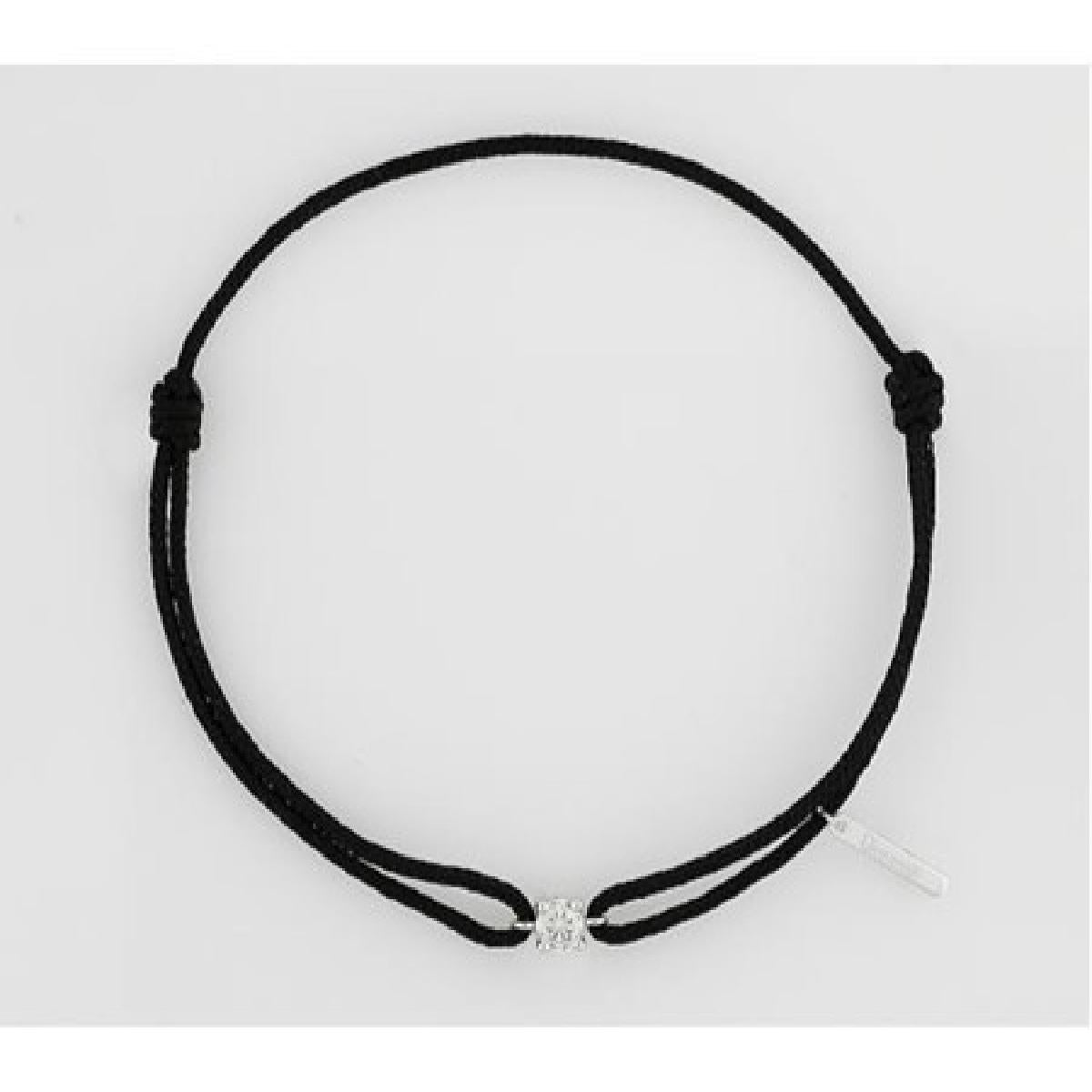 Bracelet souple à maillons fins et délicats réglable P. Blanches – Or jaune 18 carats