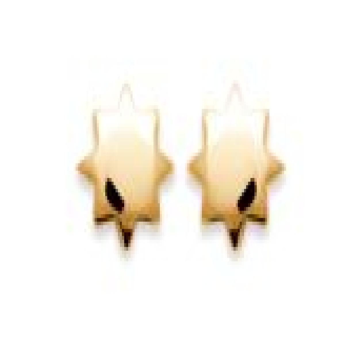 Boutons Pierres de Couleur ALOÏZE – Modèle Multicolore Serti Griffes Or 18 Carats