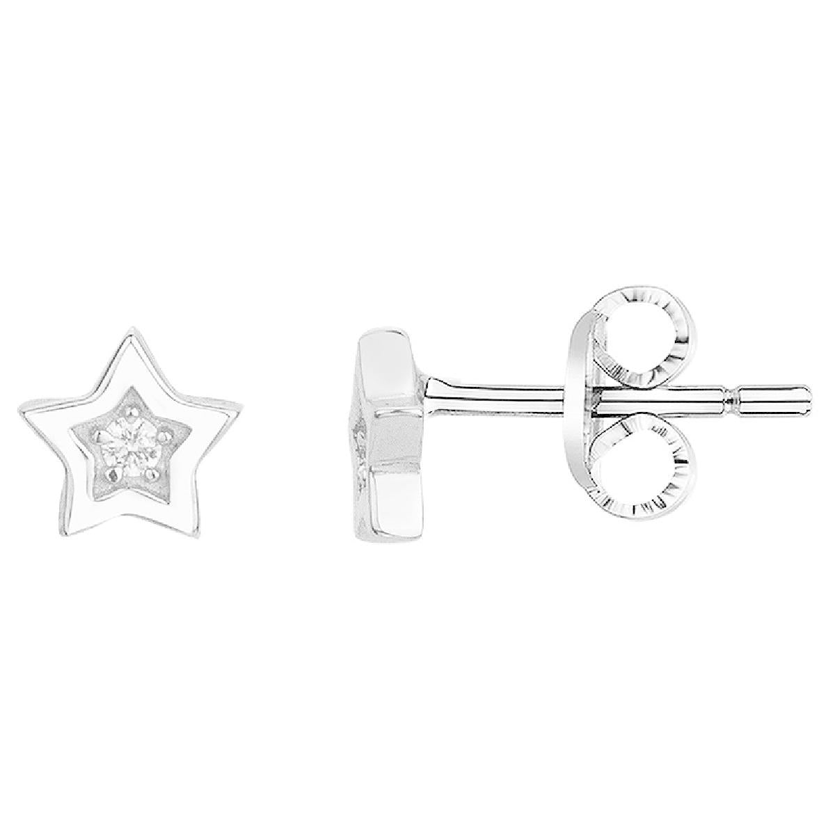 Boutons Pierres Blanches Pour Chemise Masculine – Zirconium Argent 925 Finition Polie