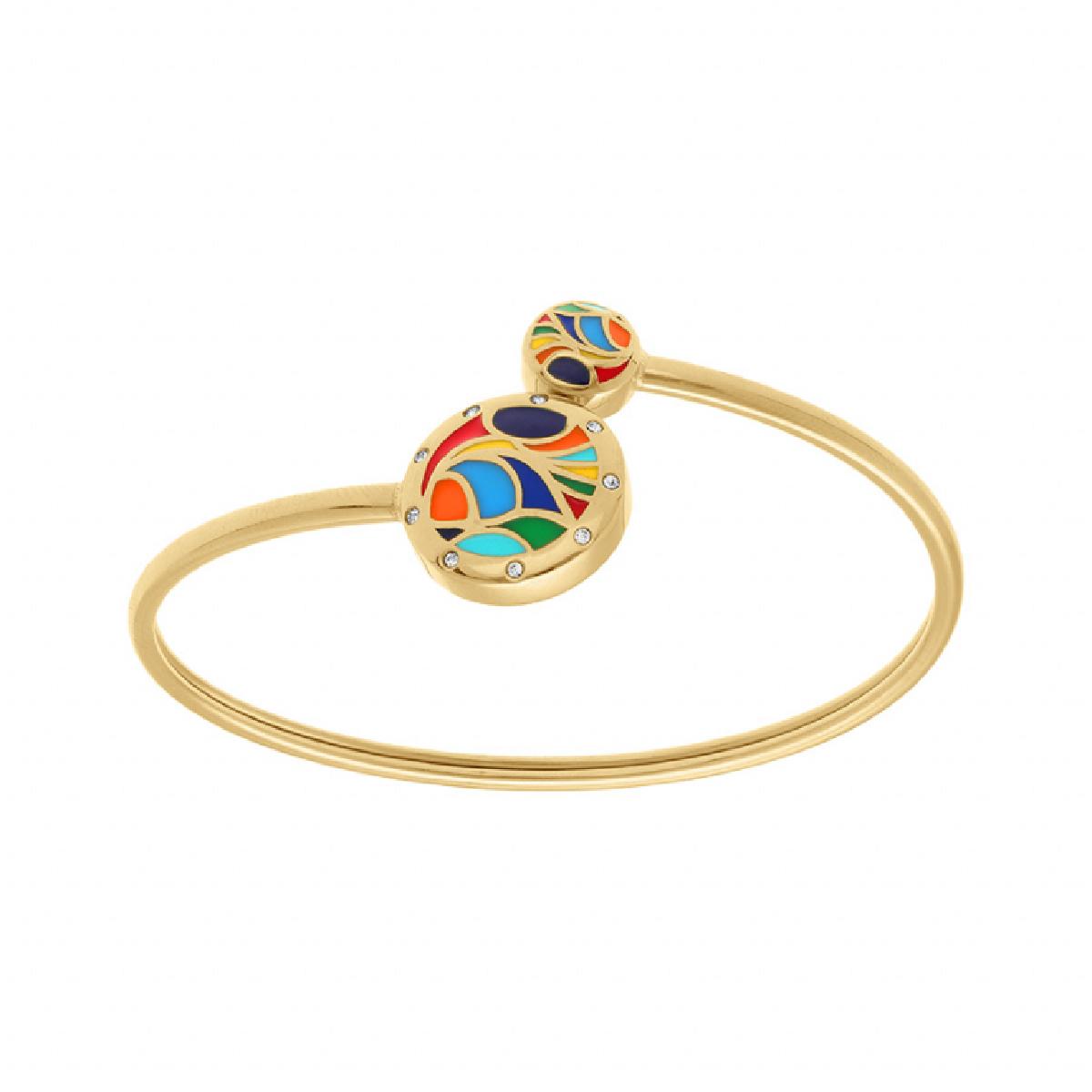 Bracelet Rigide Dive – Acier