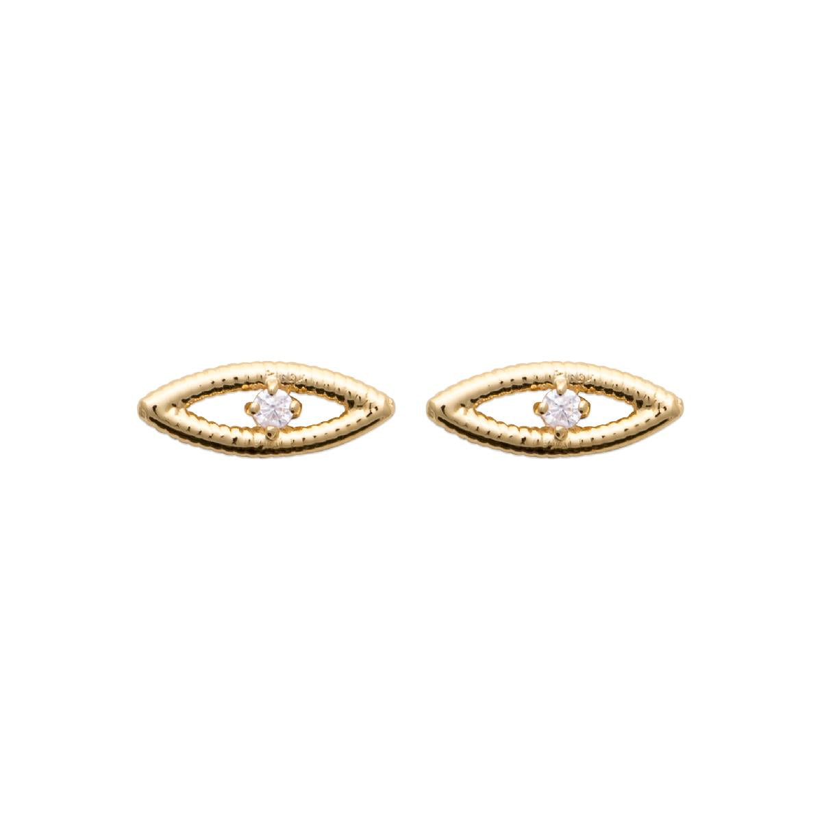 Boutons de Manchette Pierres Blanches Taillées Facettées Finement Ornées – Zirconium