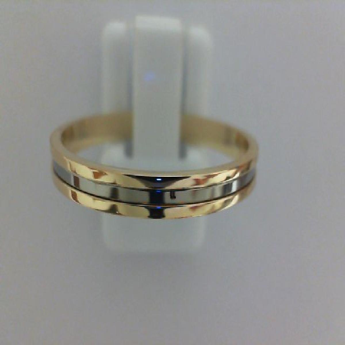 Bague de collection ALOÏZE, modèle AU375, en or 9 carats et matières diverses
