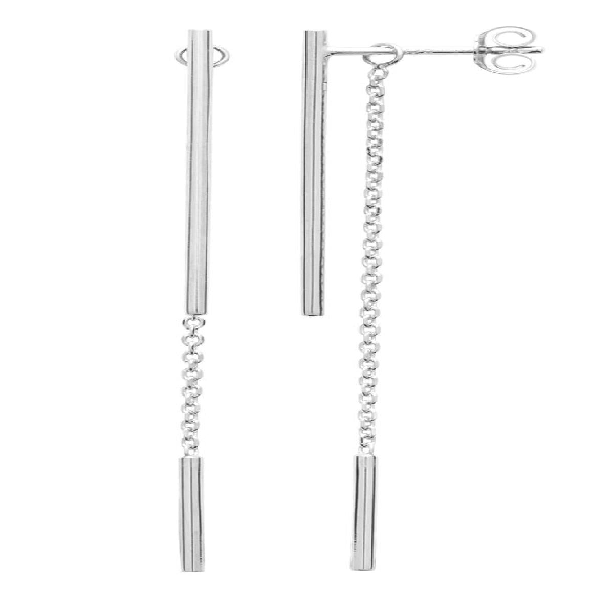 Créole Dorm Pend Pamp Argent 925 Joaillerie Française Traditionnelle Classique Pour Femme