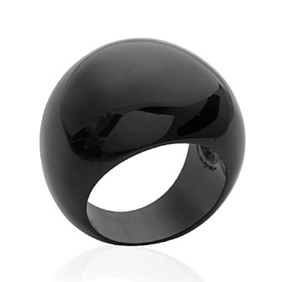 Bague Modèle Empreinte Fleurie Gravée Design Contemporain Classique Acier Inoxydable