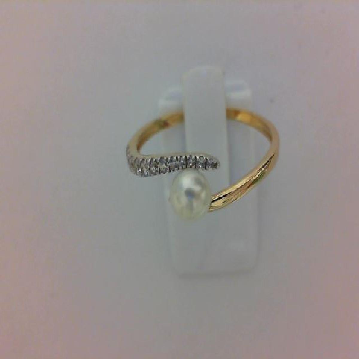 Bague Solitaire AU375 – Zirconium