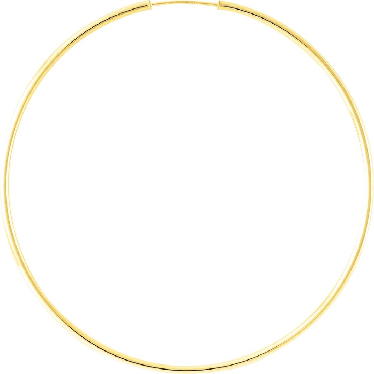 Boucles D'Oreilles Pendantes En Forme De Goutte À Motif Floral À Fermoir Vis AU375 – Or Jaune 9 Carats