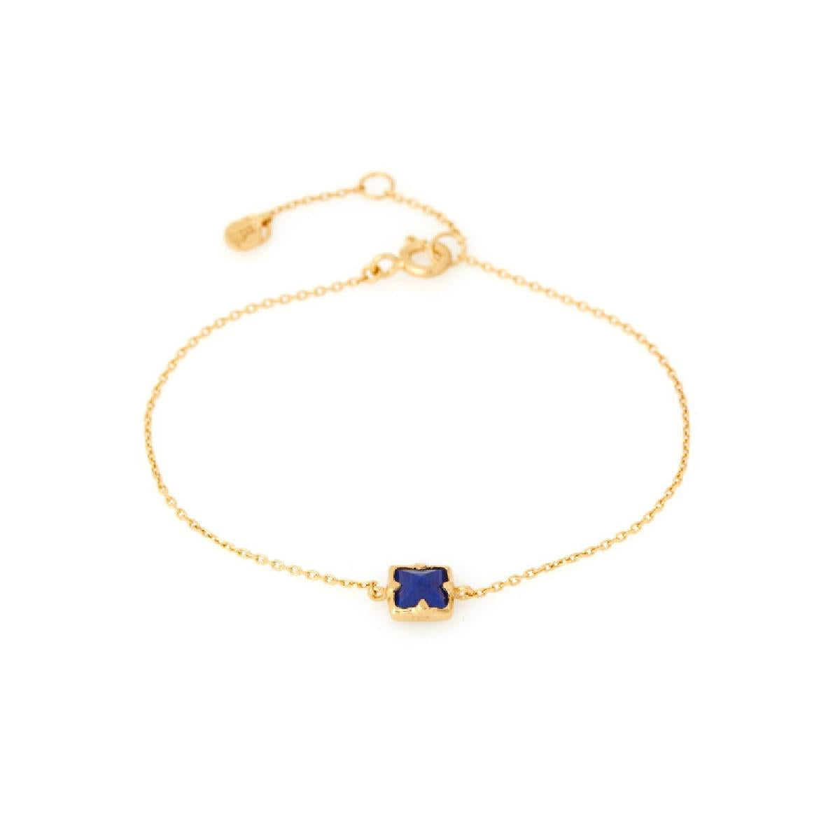 Bracelet Souple PCouleurMulticoloreRefletsSatinésEditionLimitée Argent 925 Lapis Lazuli Pierre Naturelle