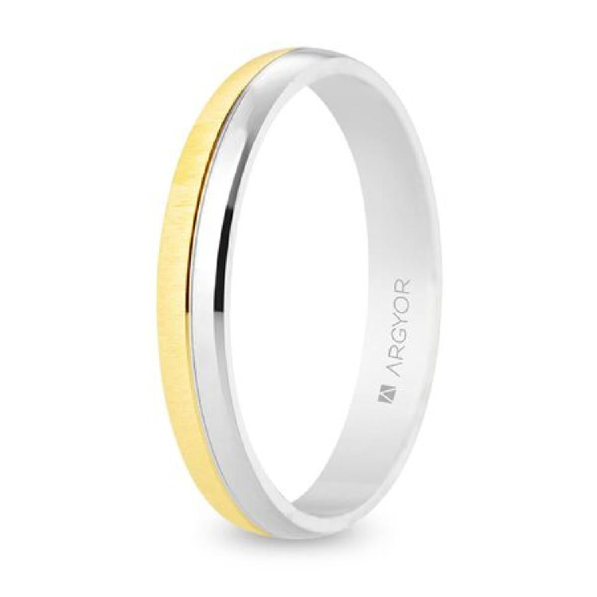 Alliances À Motifs Gravés Et Géométriques Exclusifs Authentiques – Or Jaune 18 Carats