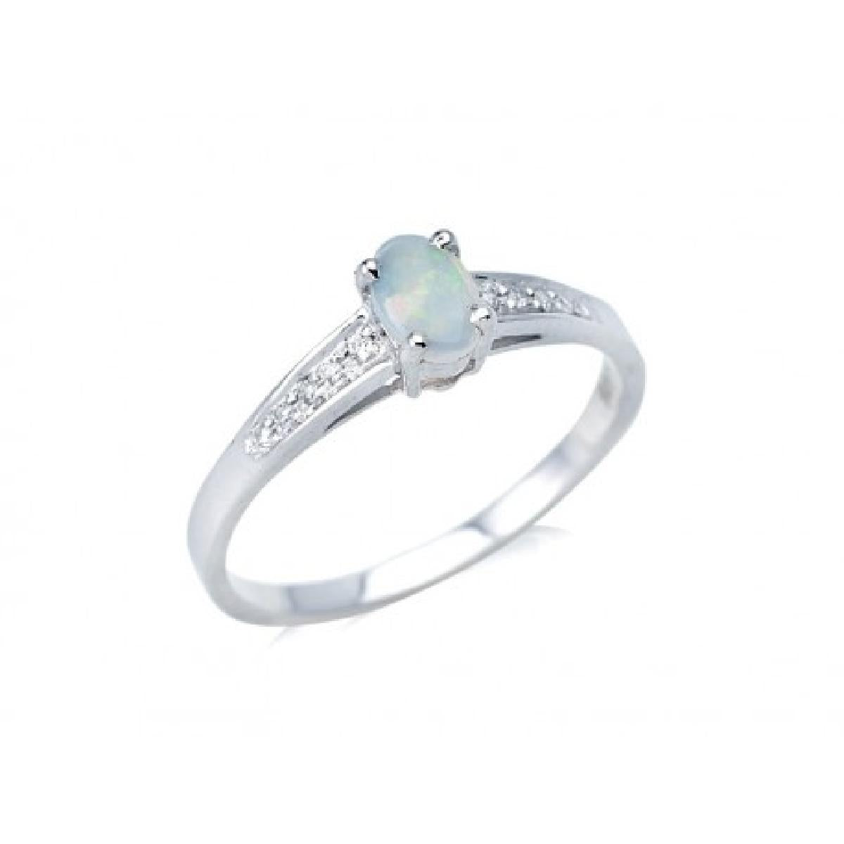 Solitaires À Griffes Fines – AG925 – Zirconium