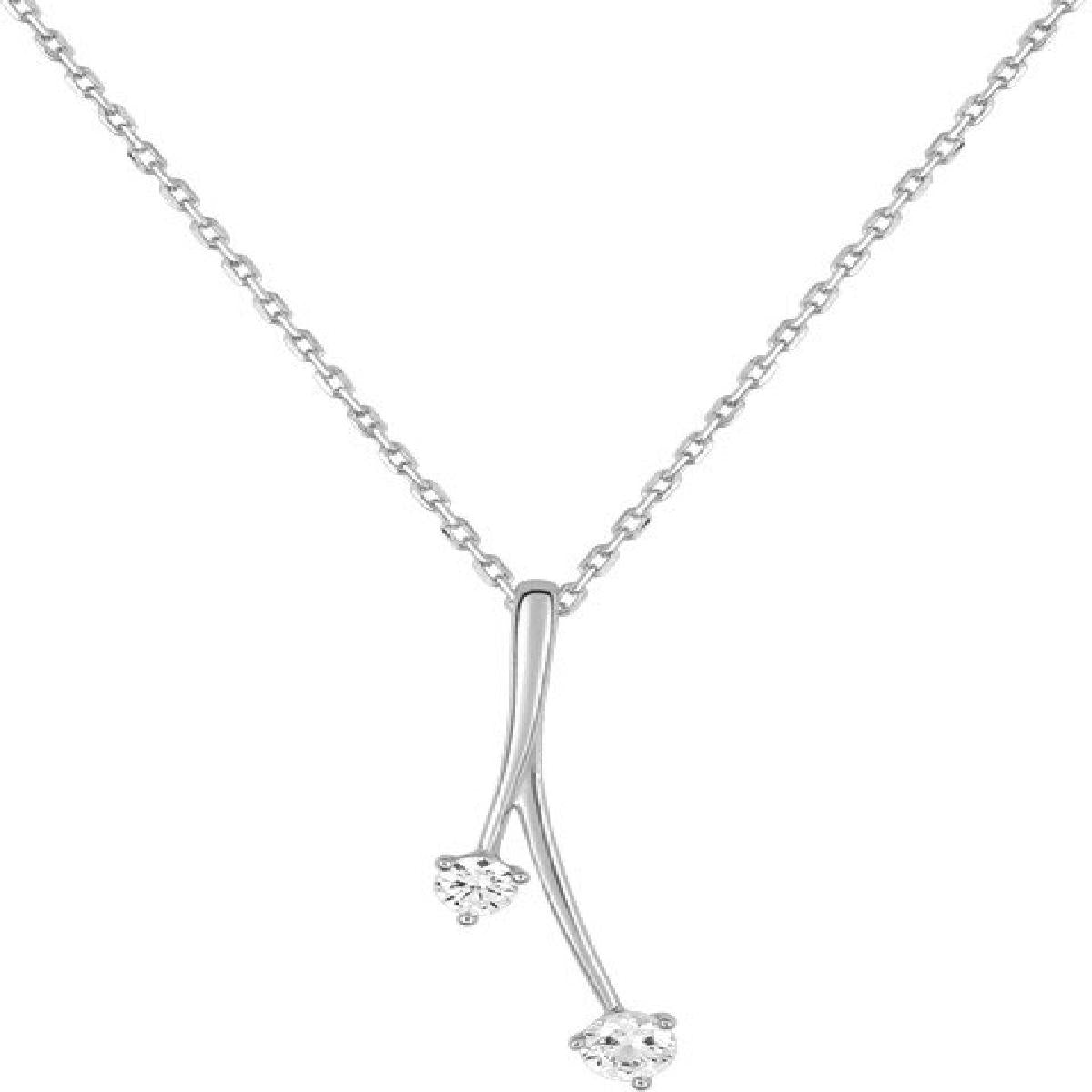 Collier AG925 – Argent 925 Chaîne Fine Et Réglable Modèle Intemporel Pour Femme Et Homme