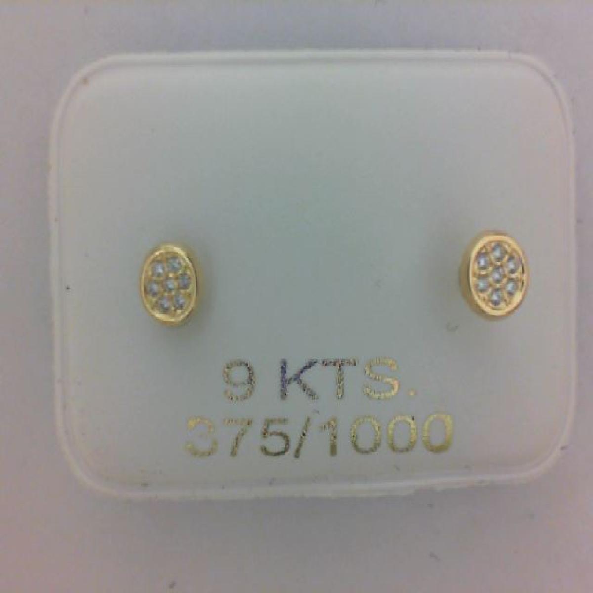 Boucles d'oreilles AU375 – Zirconium