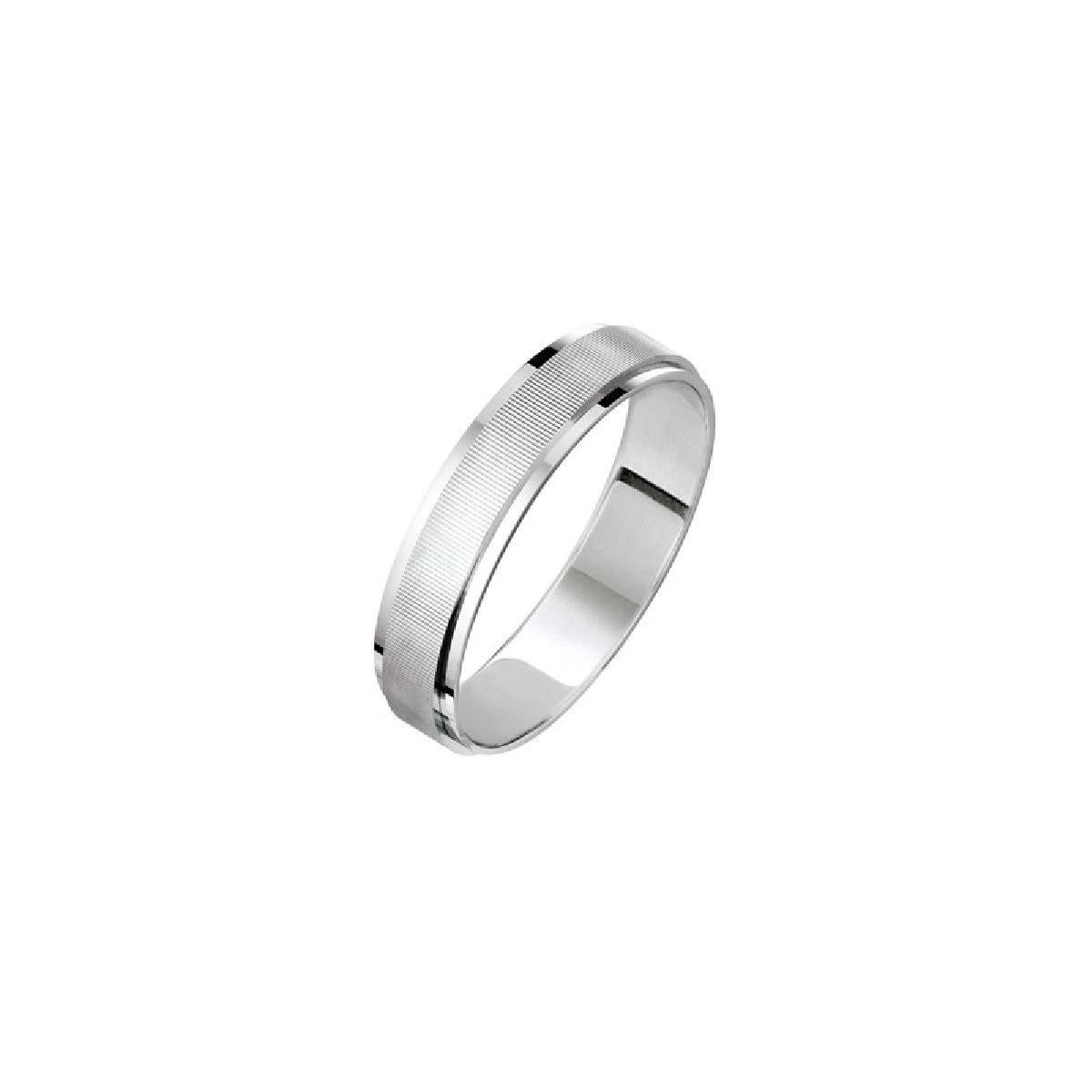 Alliances Lisses ALOÏZE Style Classique Longue Ligne – Or Jaune 18 Carats Satinée