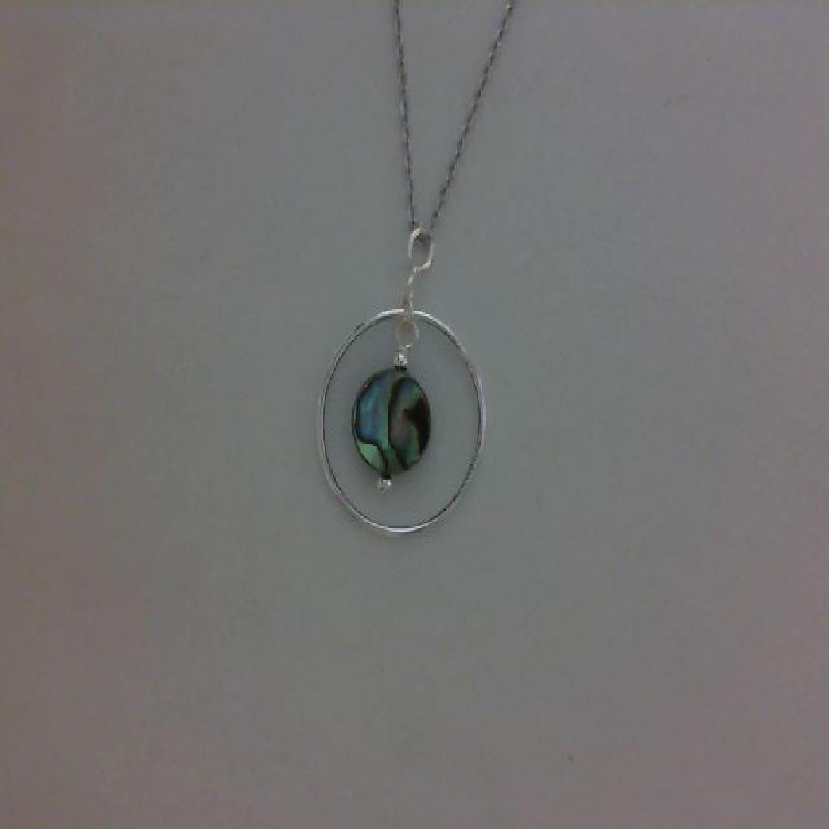 Collier Simple Couleur Plus Argent 925 Chaîne Fine Longueur Standard Fermoir Mousqueton