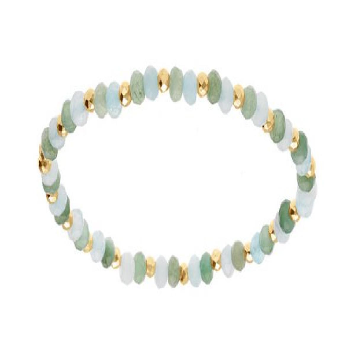 Bracelets Simples Aventurine P.Couleur Style Classique Edition Atelier Collection – Acier