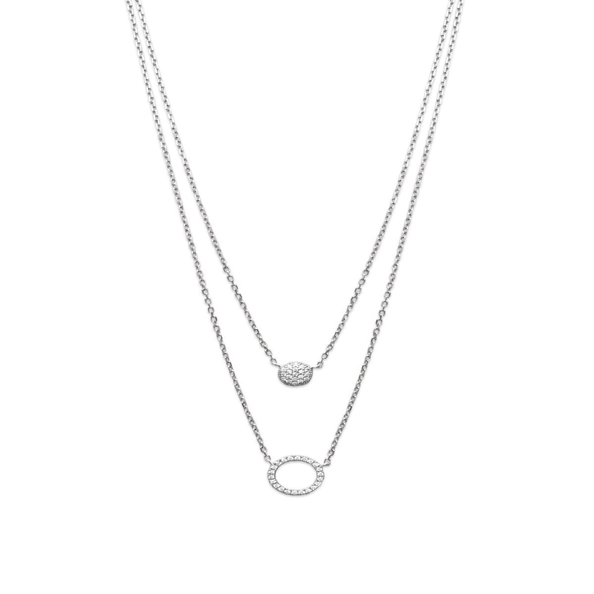 Collier AG925 Collection Maillons Cylindres Longs Festonnés Détails Techniques – Argent