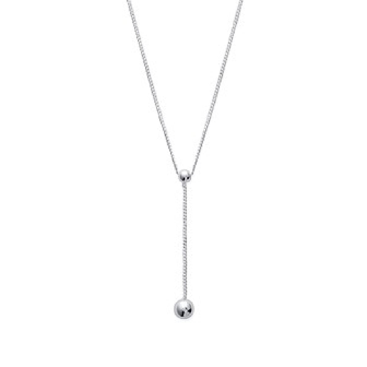 Collier AG925 Maillon Forçat Classique Poli Finition Brillante Version Standard – Argent