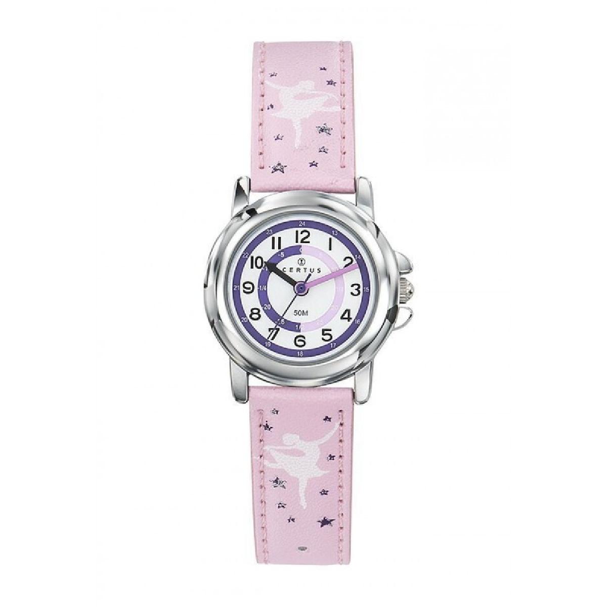 Gourmette Enfant Gravable et Réglable à Motif Cœur CERTUS JUNIOR 647615 Or Jaune 18 Carats