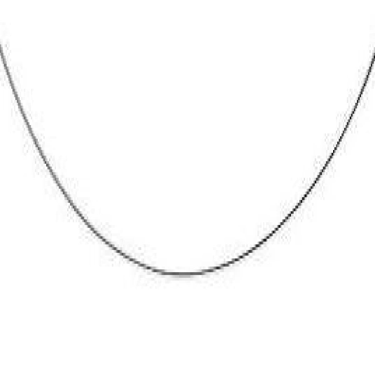 Pendentif Collier Long Rond Gravé Et Motif Signature KALAOYA – Or Jaune 18 Carats